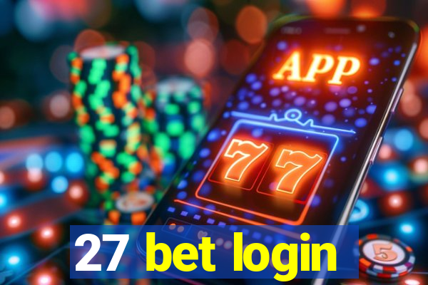 27 bet login